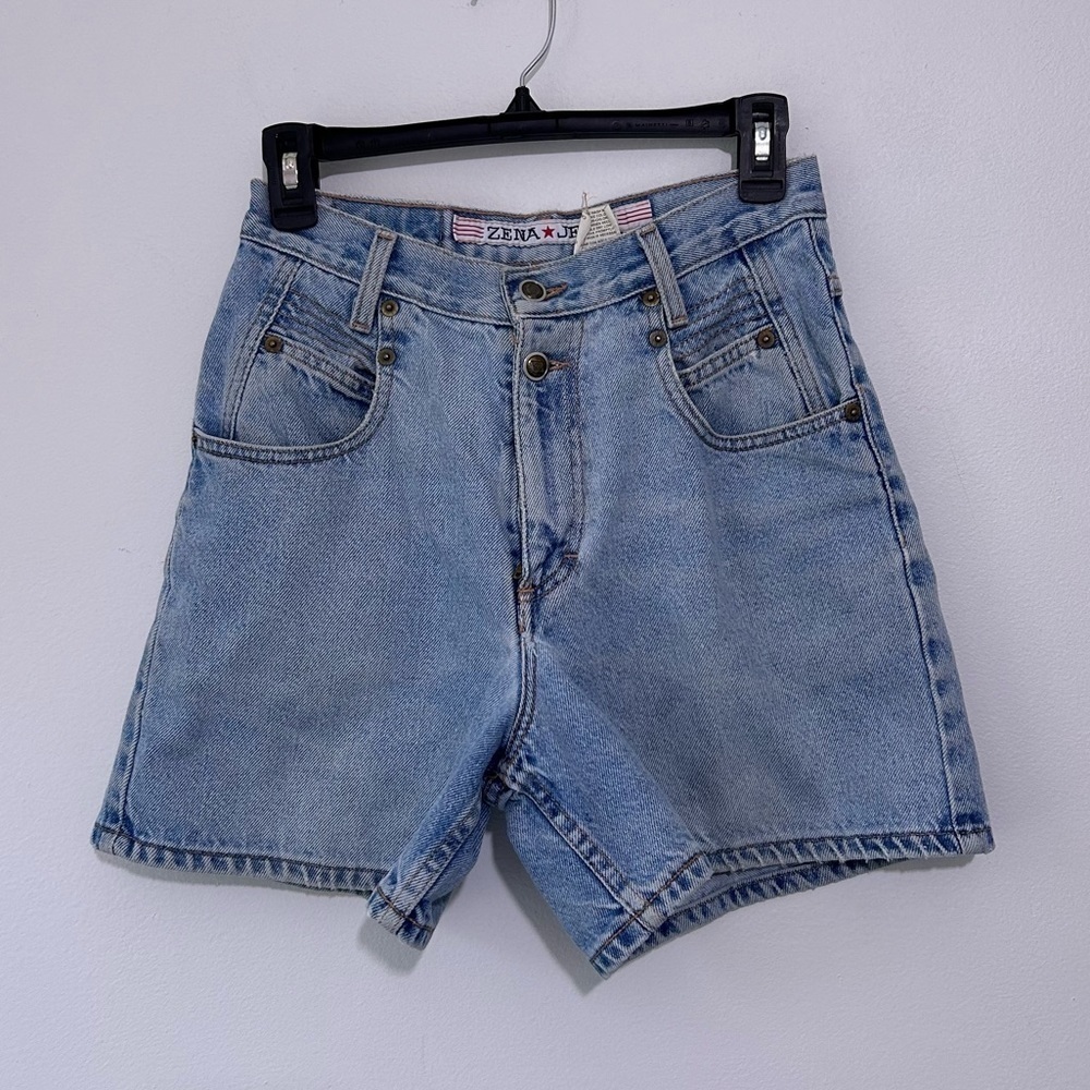 Vintage 90s Y2K denim shorts size 6